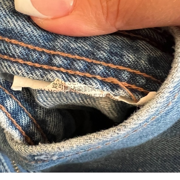 Pull & Bear ASOS Zip Front Denim Overalls - Picture 10 of 11